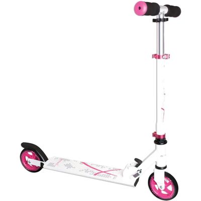 Muuwmi Weiß-Rosa Kickscooter - Leicht, zusammenklappbar, 125mm Räder - Kinder Muuwmi Weiß-Rosa Kickscooter - Leicht, zusammenklappbar, 125mm Räder - Kinder
