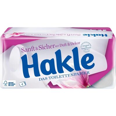 Hakle Toilettenpapier Sanft & Sicher 4-lagig - Toilettenpapier Hakle Toilettenpapier Sanft & Sicher 4-lagig - Toilettenpapier