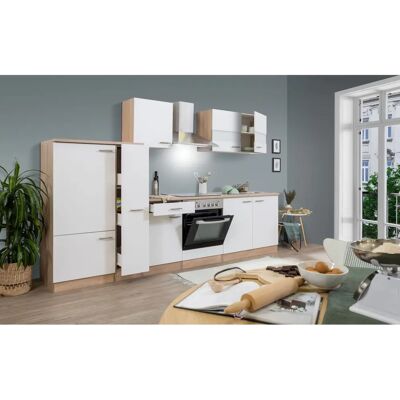 Respekta - Merle 300 cm - Rovere Bianco - Soft-Close Respekta - Merle 300 cm - Rovere Bianco - Soft-Close