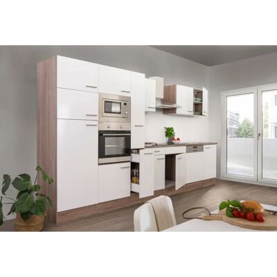 Sconto Küchenzeile weiß - 370x205cm - Küchenblöcke & Küchenzeilen Sconto Küchenzeile weiß - 370x205cm - Küchenblöcke & Küchenzeilen