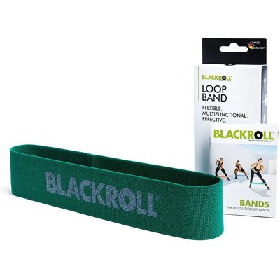 Bande d'exercice verte Blackroll Moyenne - Type d'exercice - Publicité Bande d'exercice verte Blackroll Moyenne - Type d'exercice - Publicité