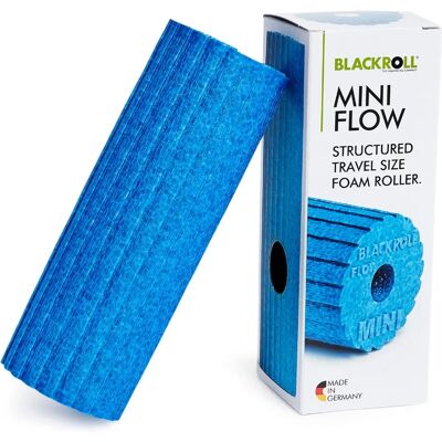 Blackroll Mini Flow - Faszienrolle - Blau - Unisex - 15cm Blackroll Mini Flow - Faszienrolle - Blau - Unisex - 15cm