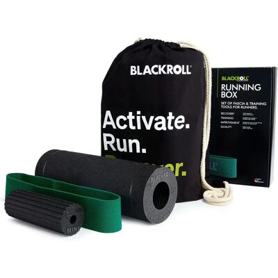 Blackroll Running Box - Kit di allenamento fascia per corridori Blackroll Running Box - Kit di allenamento fascia per corridori