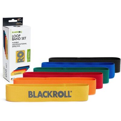Blackroll Widerstandsbänder Set - Mehrere Widerstandsstufen Blackroll Widerstandsbänder Set - Mehrere Widerstandsstufen