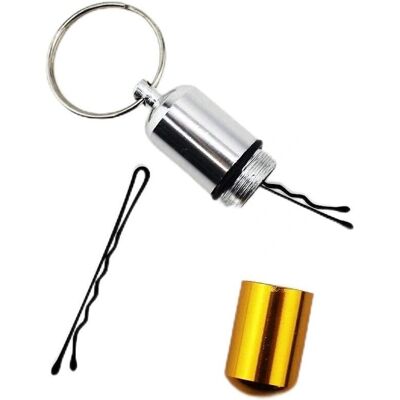 Winkee Mini Schlüsselring für Pillen - Schlüsselanhänger für Pillen Winkee Mini Schlüsselring für Pillen - Schlüsselanhänger für Pillen