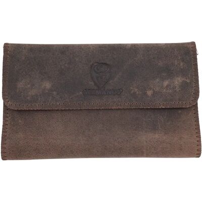 Germanus - 4260348728998 - Leather - Marrom - Estuche de tabaco Germanus - 4260348728998 - Leather - Marrom - Estuche de tabaco