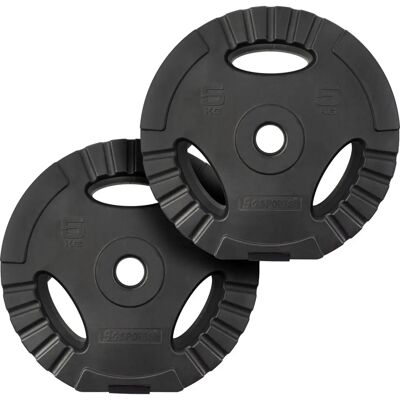 Scsports 5kg Súlykorongok - Többcélú erőnléti edzőberendezés Scsports 5kg Súlykorongok - Többcélú erőnléti edzőberendezés