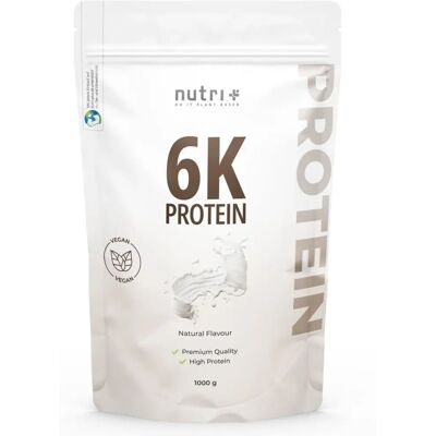 Nutri+ 6K Proteína Vegetal Vegana - Proteína vegetal de alta qualidade Nutri+ 6K Proteína Vegetal Vegana - Proteína vegetal de alta qualidade