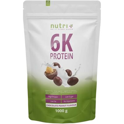 Nutri+ 6K Proteine Vegetali Vegane - Proteine - Vegano, Low-Carb, Alta Qualità Nutri+ 6K Proteine Vegetali Vegane - Proteine - Vegano, Low-Carb, Alta Qualità