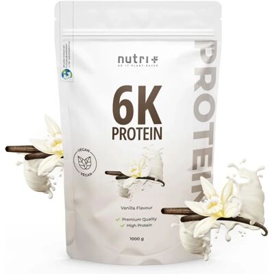 Nutri+ 6K Proteína - Proteína Vegetal Vegana - Alta Qualidade, Baixo Açúcar & Gordura Nutri+ 6K Proteína - Proteína Vegetal Vegana - Alta Qualidade, Baixo Açúcar & Gordura