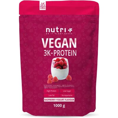 nutri+ Vegan 3K Proteinpulver - Veganes Protein 1000 g nutri+ Vegan 3K Proteinpulver - Veganes Protein 1000 g