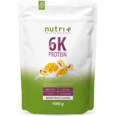Nutri+ - 6K Proteine - Proteine vegetali - 1kg - Polvere proteica Nutri+ - 6K Proteine - Proteine vegetali - 1kg - Polvere proteica