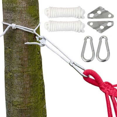 Kit per Appendere Amaca Amanka - Corda 6m - Supporta 190kg Kit per Appendere Amaca Amanka - Corda 6m - Supporta 190kg