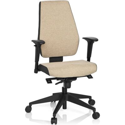 HJH OFFICE Pro-Tec 500 - Verstellbarer ergonomischer Bürostuhl - Beige HJH OFFICE Pro-Tec 500 - Verstellbarer ergonomischer Bürostuhl - Beige