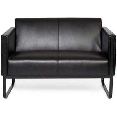 hjh OFFICE Bali Black Canapé Lounge 2 Places - Type de produit - Publicité hjh OFFICE Bali Black Canapé Lounge 2 Places - Type de produit - Publicité