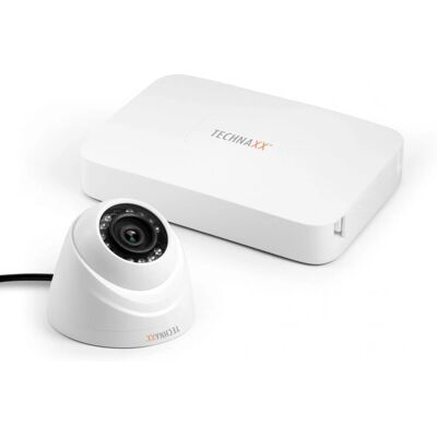 Technaxx TX-49 HD Sicherheitskamera System - 4-Kanal Dome Innenkamera Technaxx TX-49 HD Sicherheitskamera System - 4-Kanal Dome Innenkamera