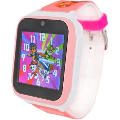 Montre pour enfants Paw Patrol de Technaxx - Écran tactile 1,54", Rose et Blanc Montre pour enfants Paw Patrol de Technaxx - Écran tactile 1,54", Rose et Blanc