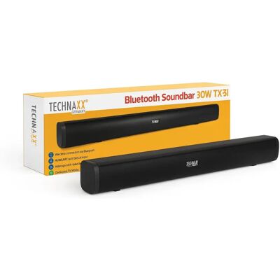 Technaxx TX-311 Barre de Son Bluetooth - 30W - Noir Technaxx TX-311 Barre de Son Bluetooth - 30W - Noir