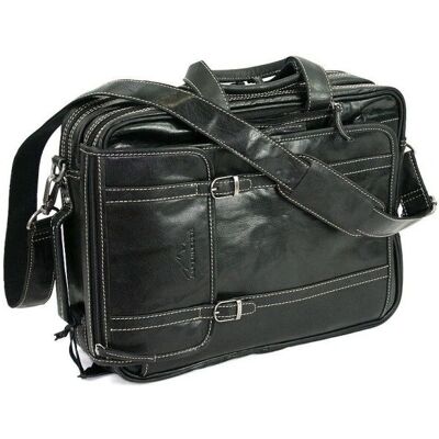 Alpenleder CG2054-E Rucksack - Schwarz - Leder Alpenleder CG2054-E Rucksack - Schwarz - Leder