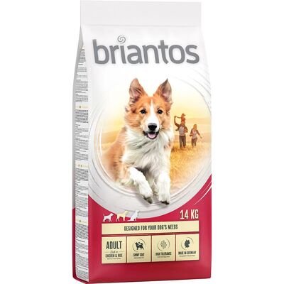 Briantos Chicken & Rice Dog Food - 14kg Briantos Chicken & Rice Dog Food - 14kg