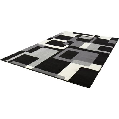 Alfombra Retro Hanse Home - 170x120cm Negra Alfombra Retro Hanse Home - 170x120cm Negra