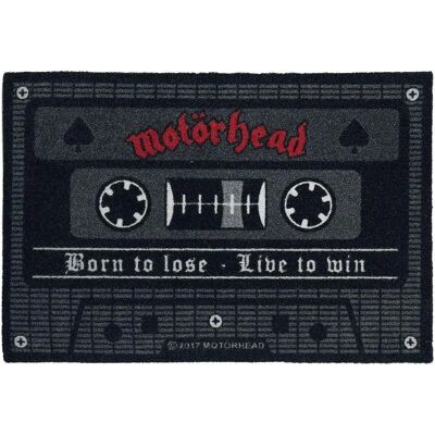 Motörhead Born To Lose Live To Win - Fußmatte - Unisex Motörhead Born To Lose Live To Win - Fußmatte - Unisex