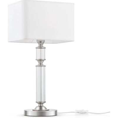 Maytoni Ontario Textile Bianco - Lampada da Tavolo Maytoni Ontario Textile Bianco - Lampada da Tavolo