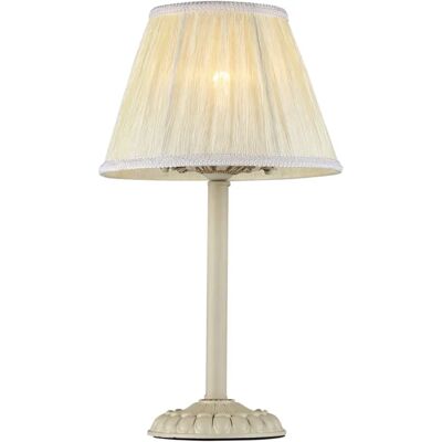 Maytoni ARM326-00-W Lampe de table crème - Lampe de table - Publicité Maytoni ARM326-00-W Lampe de table crème - Lampe de table - Publicité