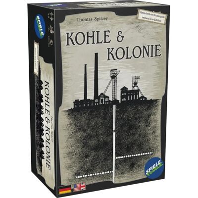 Pegasus Spiele Kohle & Kolonie - Voyage/Aventure - Jeu de société - Publicité Pegasus Spiele Kohle & Kolonie - Voyage/Aventure - Jeu de société - Publicité