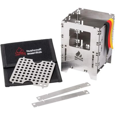 Bushcraft Essentials Bushbox LF Set - Outdoor Camping Stove Bushcraft Essentials Bushbox LF Set - Outdoor Camping Stove