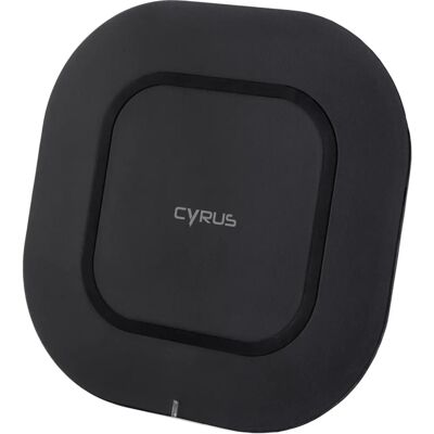 Cyrus CYR10500 Wireless Charger - Schnell, Innen, Schwarz Cyrus CYR10500 Wireless Charger - Schnell, Innen, Schwarz