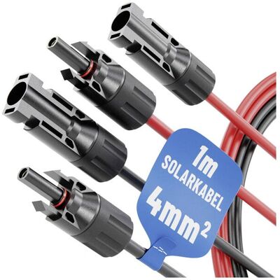 Absina Solarkabel Set MC4 4mm² / IP67 - Photovoltaik Absina Solarkabel Set MC4 4mm² / IP67 - Photovoltaik