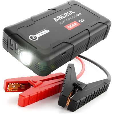Absina Jumpstarter 301017 - Leistungsstarker 12V Auto Starthilfe Absina Jumpstarter 301017 - Leistungsstarker 12V Auto Starthilfe
