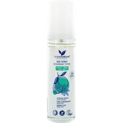 Cosnature - Menta & Lima - 75 ml - Orgánico - Desodorante en spray Cosnature - Menta & Lima - 75 ml - Orgánico - Desodorante en spray