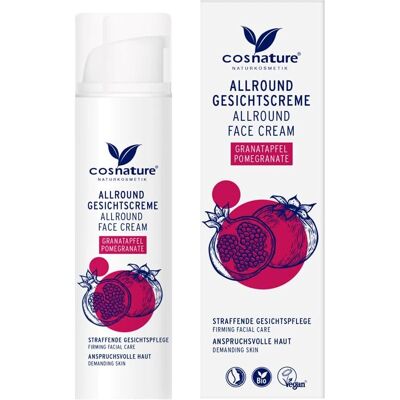 Crema Facial Antiedad de Granada Orgánica Cosnature - Hidratación y Tonicidad Crema Facial Antiedad de Granada Orgánica Cosnature - Hidratación y Tonicidad