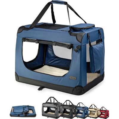 Dibea Tb10034 - KVM Switch - Faltbare Hundetransportbox für Kleintiere - Blau Dibea Tb10034 - KVM Switch - Faltbare Hundetransportbox für Kleintiere - Blau