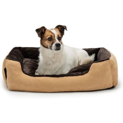 Lit pour chien DIBEA - Coussin réversible - Base antidérapante - Tailles variées Lit pour chien DIBEA - Coussin réversible - Base antidérapante - Tailles variées