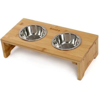 Lionto - HN00757 - Bambus - Dog Bowl Stand Lionto - HN00757 - Bambus - Dog Bowl Stand