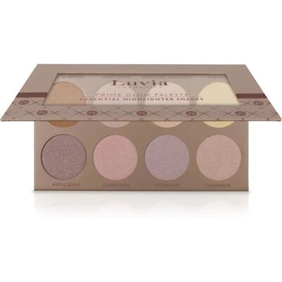 Luvia Cosmetics Prime Glow Vol. 1 Highlighter Palette - Highlighter Palette Luvia Cosmetics Prime Glow Vol. 1 Highlighter Palette - Highlighter Palette
