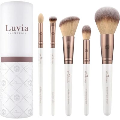Luvia Cosmetics Contour & Glow Prime Vegan Coffee - Ensemble de Pinceaux de Maquillage - Publicité Luvia Cosmetics Contour & Glow Prime Vegan Coffee - Ensemble de Pinceaux de Maquillage - Publicité