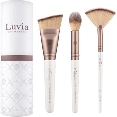 Vegan Make-up Pincerset voor Contour en Highlighter - Luvia Cosmetics Vegan Make-up Pincerset voor Contour en Highlighter - Luvia Cosmetics