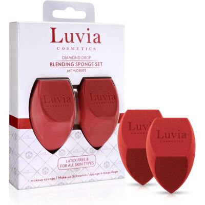 Luvia Cosmetics Diamond Drop Memories - Set di Spugne per il Makeup Luvia Cosmetics Diamond Drop Memories - Set di Spugne per il Makeup