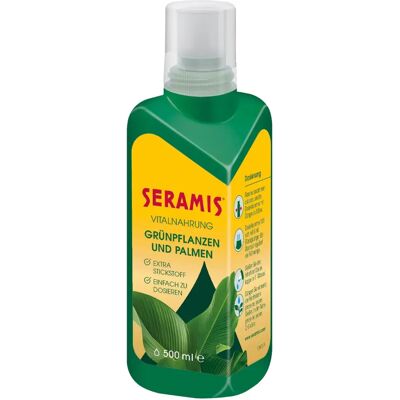 SERAMIS Pflanzennahrung - Grüne Pflanzen & Palmen - 500ml SERAMIS Pflanzennahrung - Grüne Pflanzen & Palmen - 500ml