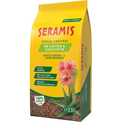 SERAMIS 2,5L Spezial-Substrat für Kakteen & Sukkulenten SERAMIS 2,5L Spezial-Substrat für Kakteen & Sukkulenten