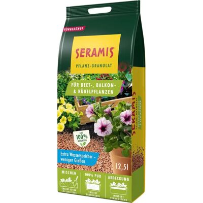 SERAMIS Pflanz-Granulat - Wasser & Nährstoffe - 12,5 L SERAMIS Pflanz-Granulat - Wasser & Nährstoffe - 12,5 L