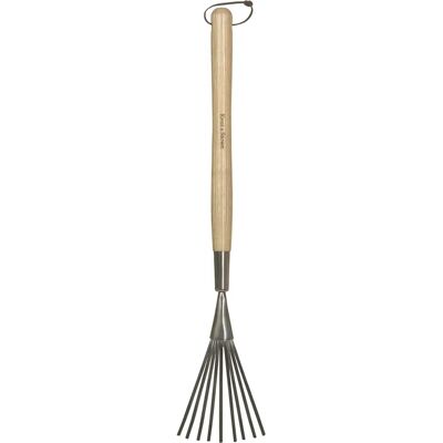 Kent & Stowe Tuingereedschap - Rostoog en Borstel van RVS - 62,5cm Kent & Stowe Tuingereedschap - Rostoog en Borstel van RVS - 62,5cm