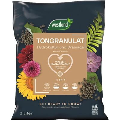 WESTLAND Clay Granules - 3 Litres for Hydroponic Support WESTLAND Clay Granules - 3 Litres for Hydroponic Support