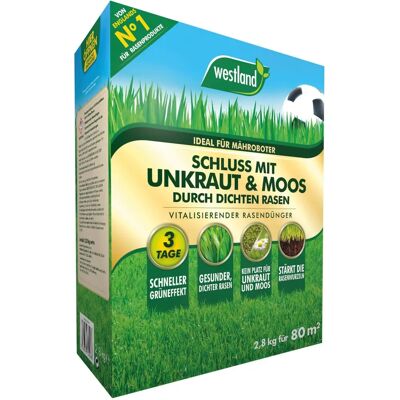 WESTLAND Rasendünger - Unkraut- und Moosbekämpfung - 2,8kg WESTLAND Rasendünger - Unkraut- und Moosbekämpfung - 2,8kg