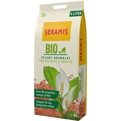 SERAMIS Granulés Végétaux Bio 6L - Type de Plante - Publicité SERAMIS Granulés Végétaux Bio 6L - Type de Plante - Publicité