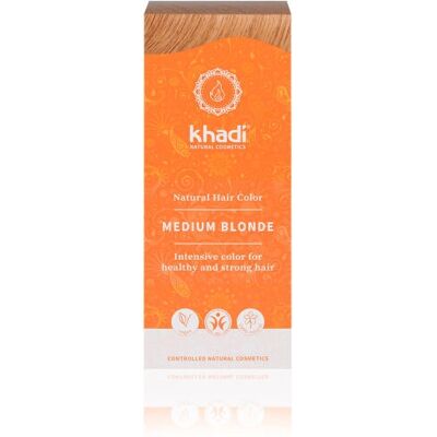 Khadi Blonde Hair Color - Natural & Vegan - Quick & Easy Application Khadi Blonde Hair Color - Natural & Vegan - Quick & Easy Application